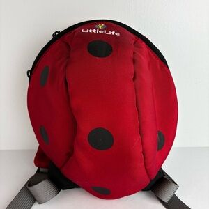 Little Life NWOT Red Ladybug Toddler Backpack